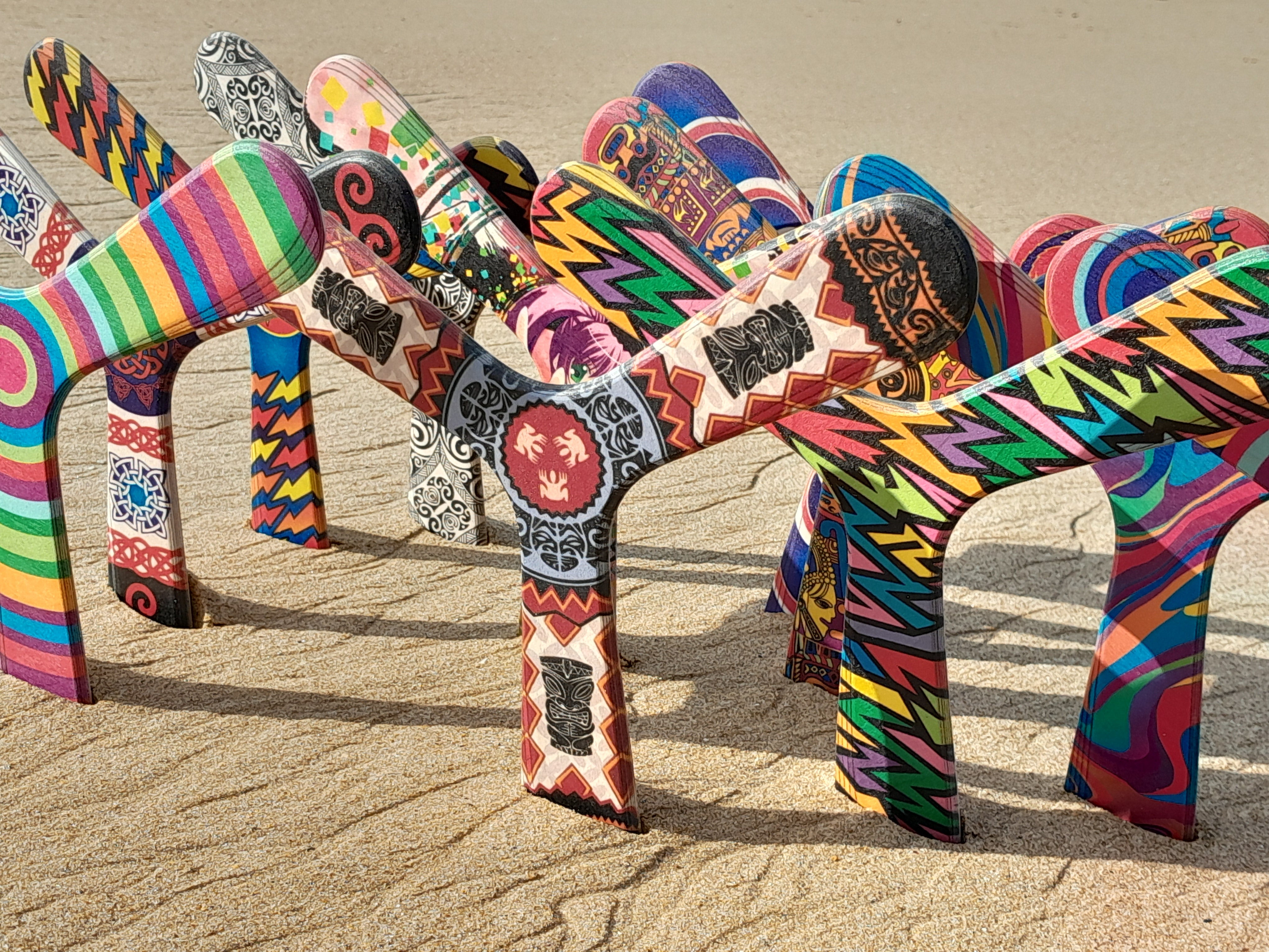 Boomerang imprimé Maya