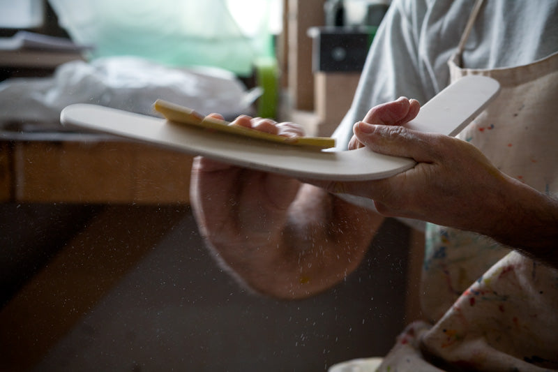 chaque boomerang est conçu à la main