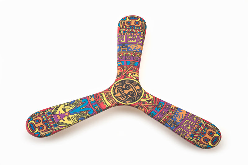 Boomerang imprimé Maya