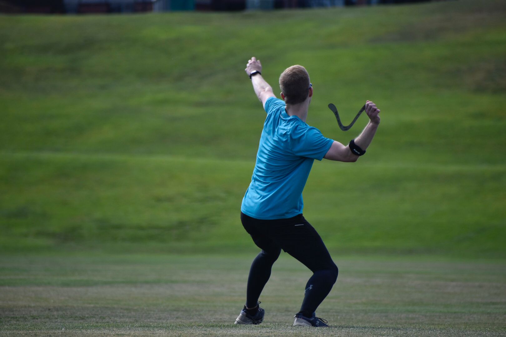 lanceur dans l'épreuve de trick catch à la coupe du monde de Denver