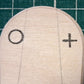 Kit aile en bois à poncer – boomerang DIY artisanal, idéal pour initiation à la fabrication et cadeau créatif