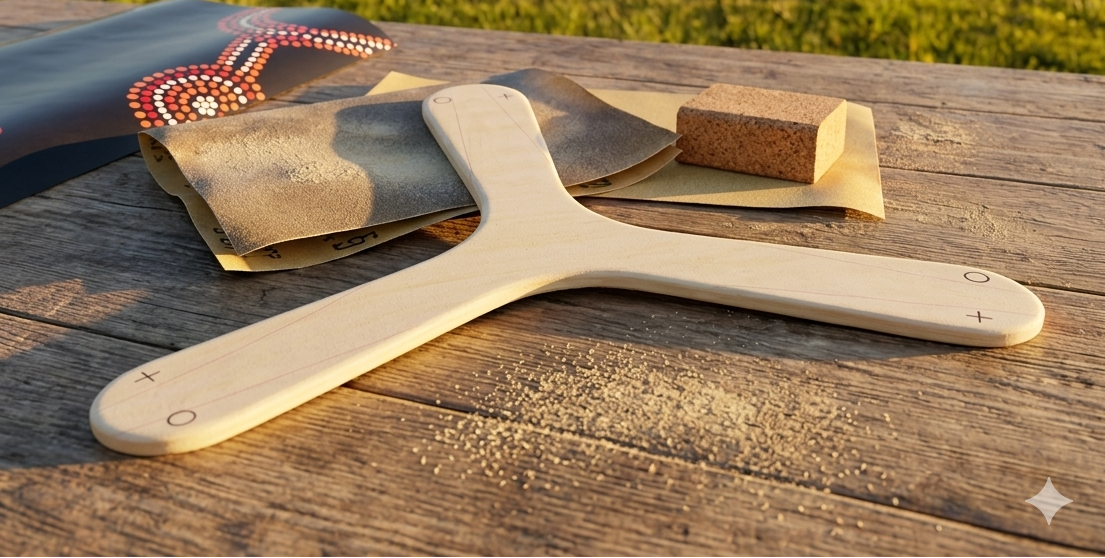 fabrication d'un boomerang DIY pour toute la famille