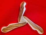 Dekorativer Bumerang aus Holz, der Wulaki