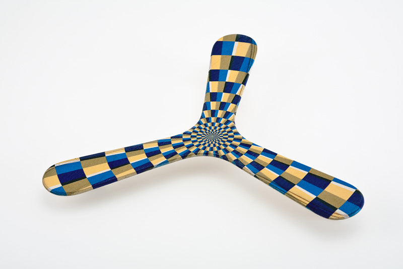 Boomerang moderne en bois 