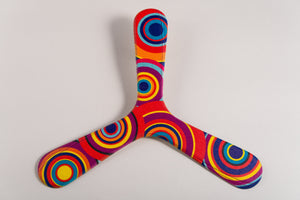 Boomerang Sixties en bois