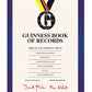 Diplome du livre Guinness record du monde de rattrapage consécutif