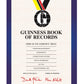 Diplome du livre Guinness record du monde de rattrapage consécutif