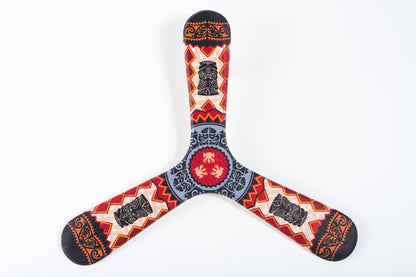 Boomerang tripale Hawaii en bois