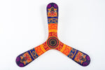 Boomerang d'Indonésie en bois exotique artisanal – modèle traditionnel authentique pour collection et lancer sportif