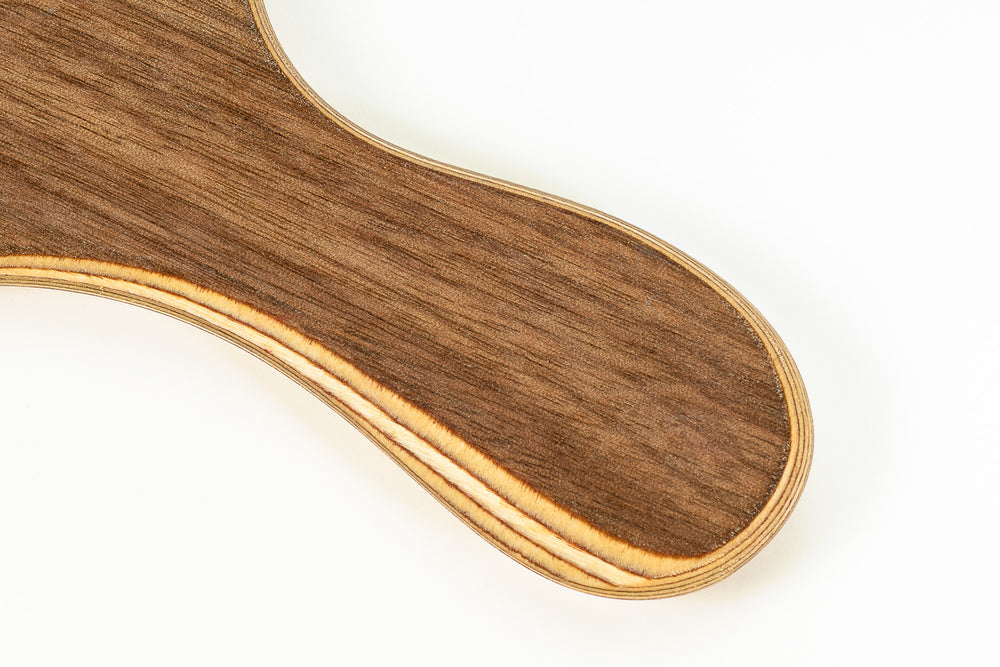 Warukay Boomerang di legno per mancini