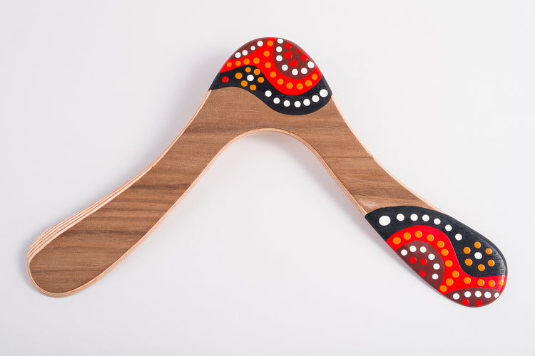Waak Boomerang (Authentic Wooden Boomerang for Adults)