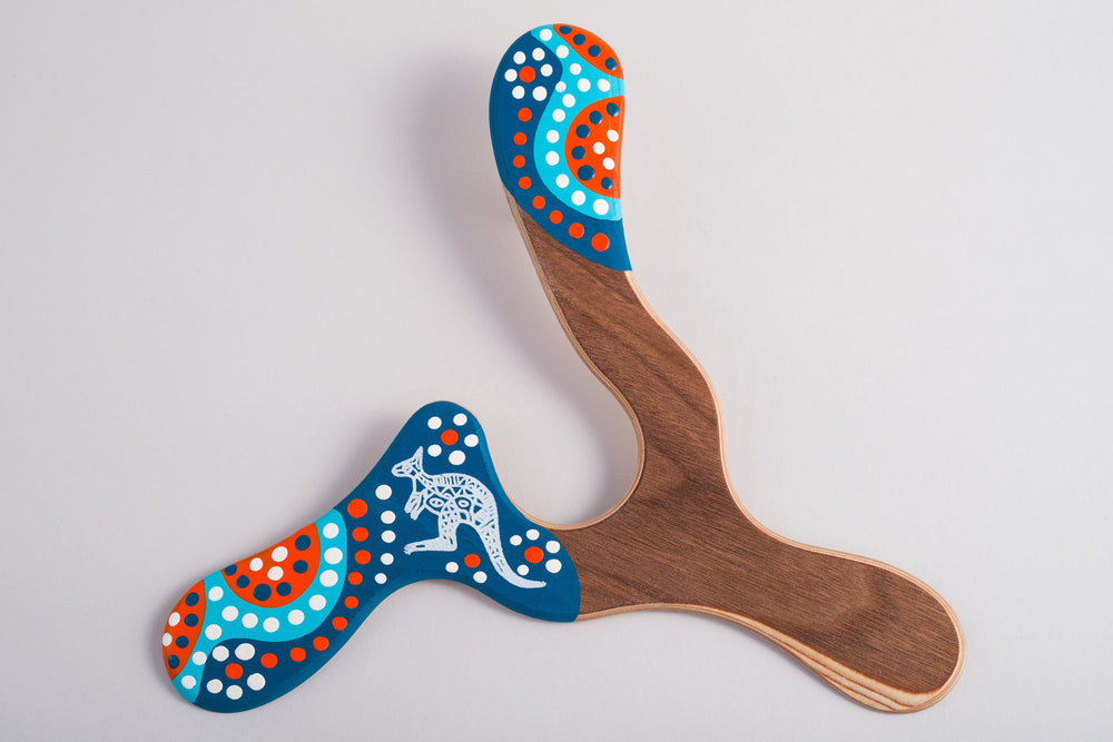 Boomerang en bois pour adultes, le Wallaby
