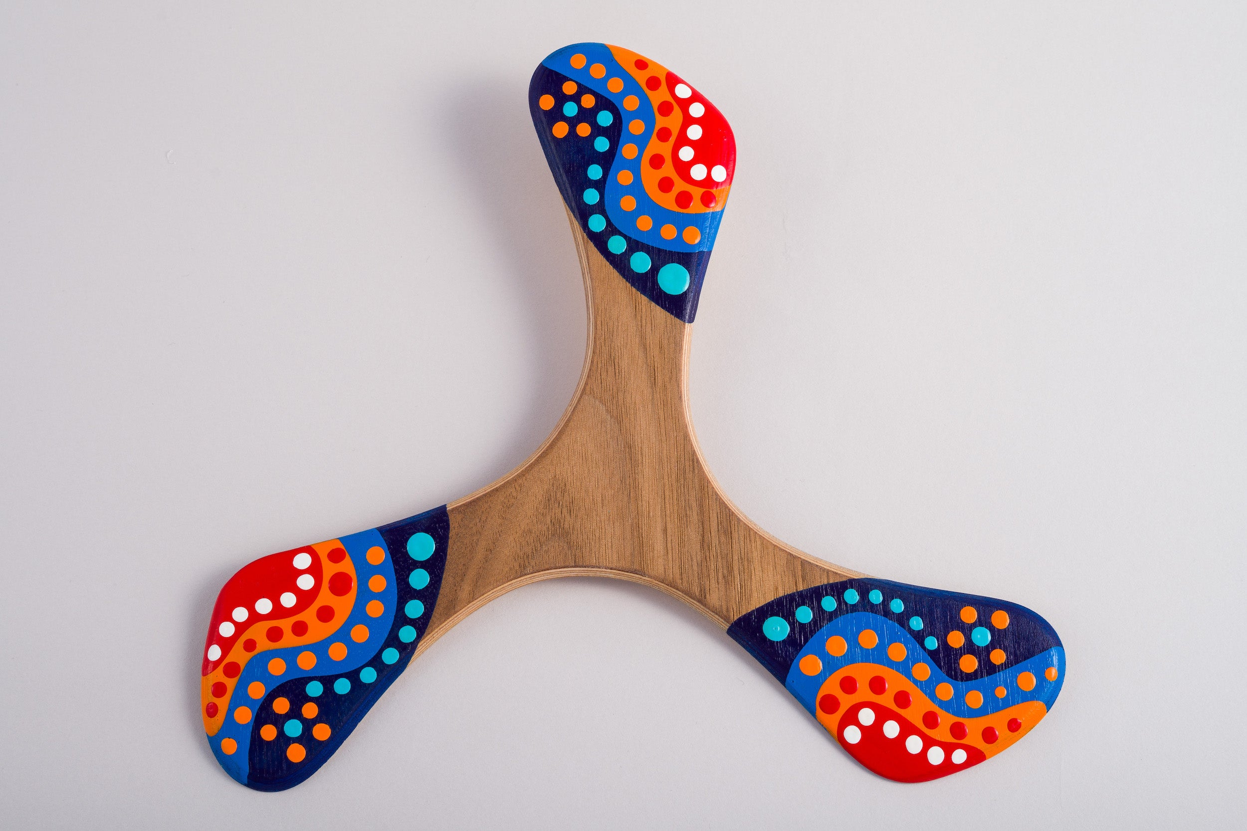 Boomerang en bois, le Wankura
