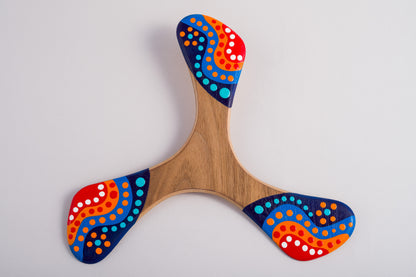 Boomerang en bois, le Wankura