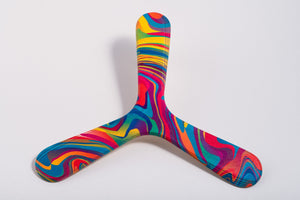 boomerang Marbrure en bois pour débutant