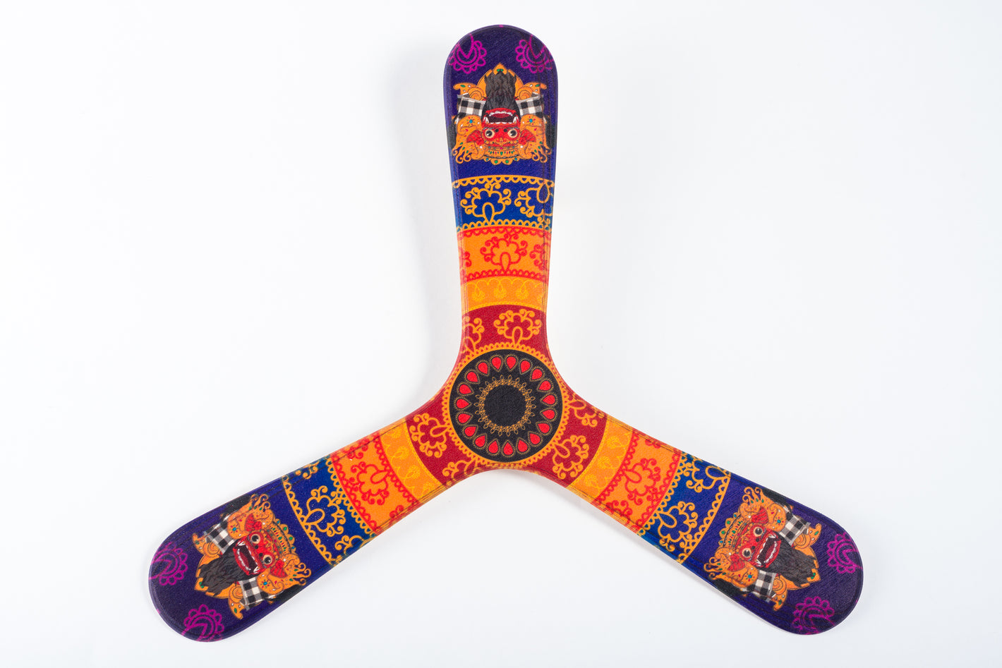 boomerang motifs indonésiens