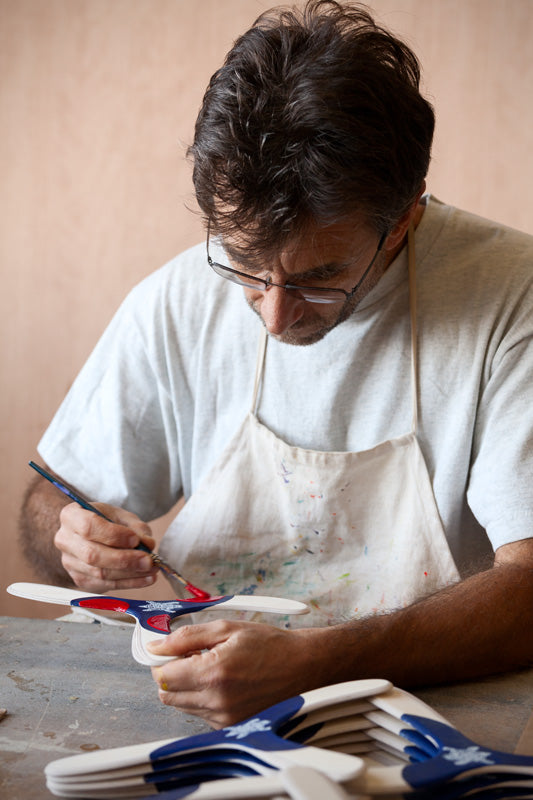 peinture du warramba à la main